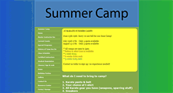 Desktop Screenshot of jckarate.net